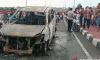 Mobil Meledak dan Terbakar di Jembatan Musi IV Palembang