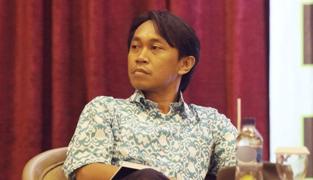 Sejarawan JJ Rizal menjadi pembicara pada acara Sarasehan Kepahlawanan dan Kesetiakawanan Sosial di Jakarta, Rabu (30/12). Foto: Ricardo/JPNN.com - JPNN.com