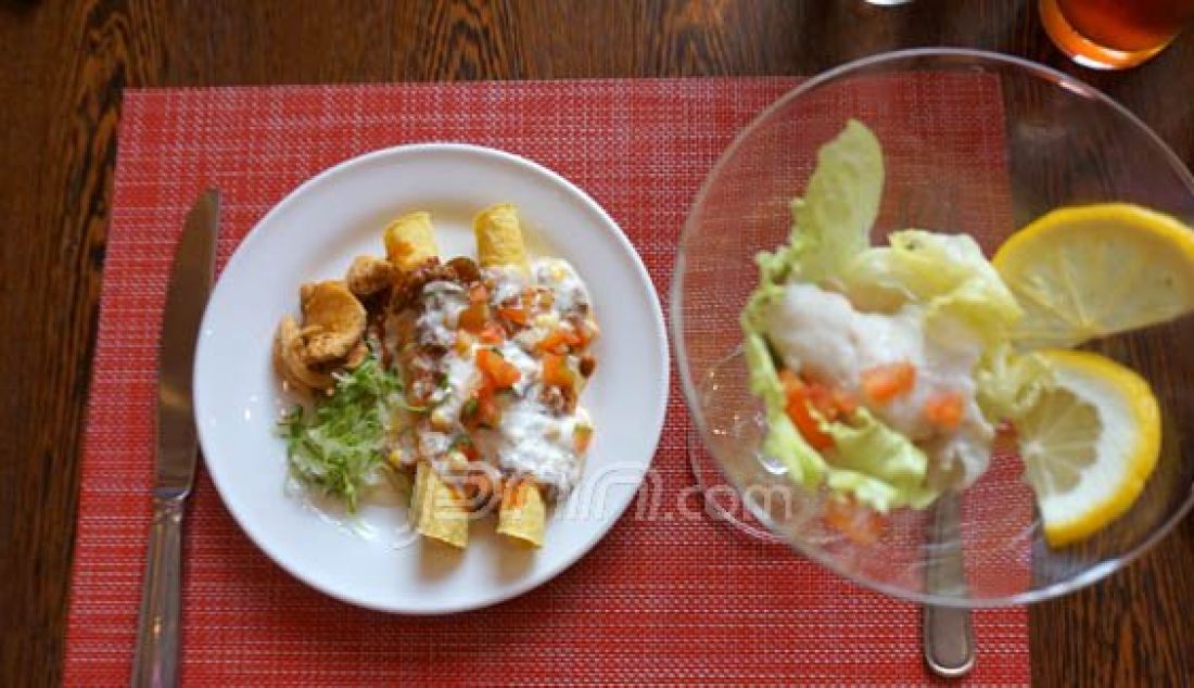 Sejumlah makanan khas Meksiko diperkenalkan di acara 'I Feel Like Mexican', yang diselenggarakan oleh Kedubes Meksiko, Jakarta, Rabu (1/6). Foto: Natalia/JPNN.com - JPNN.com