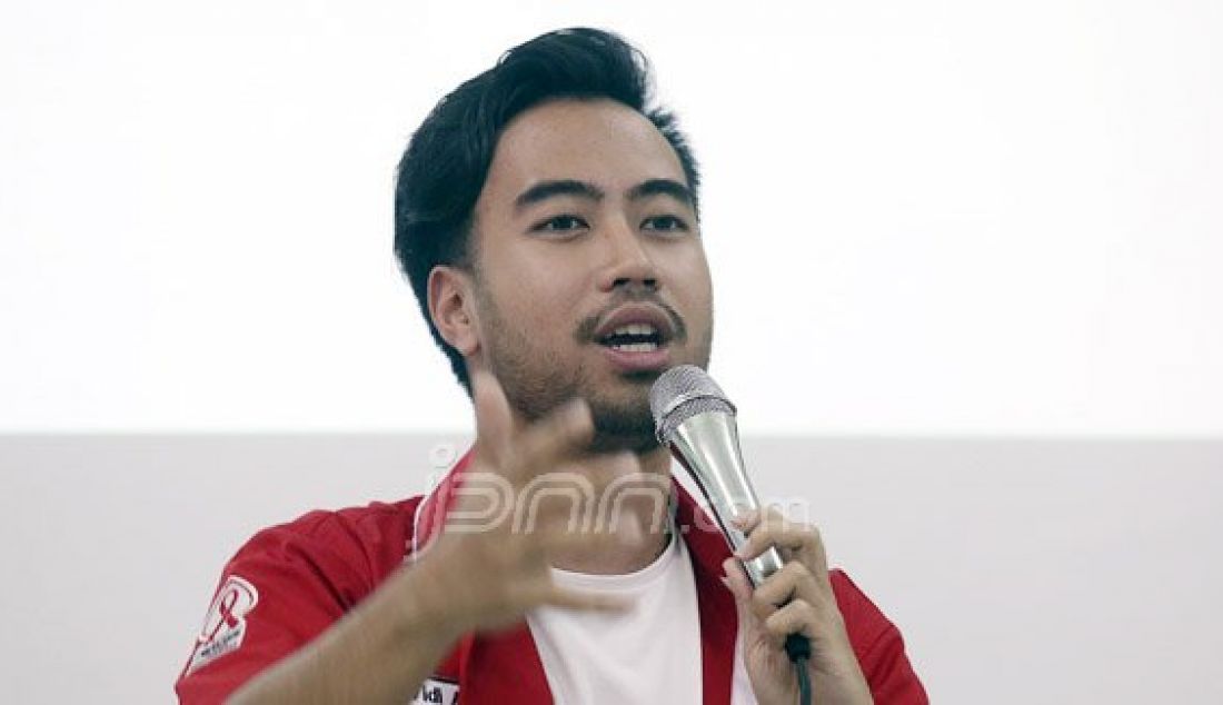 Penyanyi muda Vidi Aldiano menghadiri Seminar dan Kegiatan Hari Aids Sedunia 2016 'Masih Jaman Sex Bebas?,' di SMU N 70 Jakarta, Kamis (4/8). Foto: Ricardo/JPNN.com - JPNN.com