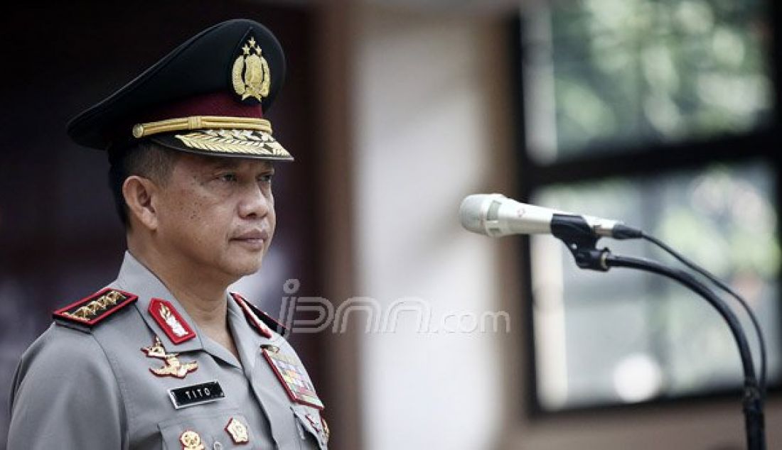 Kapolri Jenderal Pol Tito Karnavian melantik Komisaris Jenderal Syafruddin di Mabes Polri, Jakarta, Sabtu (10/9). Syafruddin menjadi Wakapolri menggantikan Komisaris Jenderal Budi Gunawan. Foto: Ricardo/JPNN.com - JPNN.com