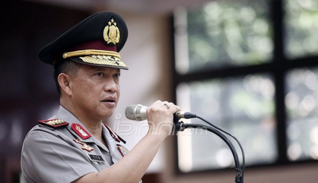 Kapolri Jenderal Pol Tito Karnavian melantik Komisaris Jenderal Syafruddin di Mabes Polri, Jakarta, Sabtu (10/9). Syafruddin menjadi Wakapolri menggantikan Komisaris Jenderal Budi Gunawan. Foto: Ricardo/JPNN.com - JPNN.com