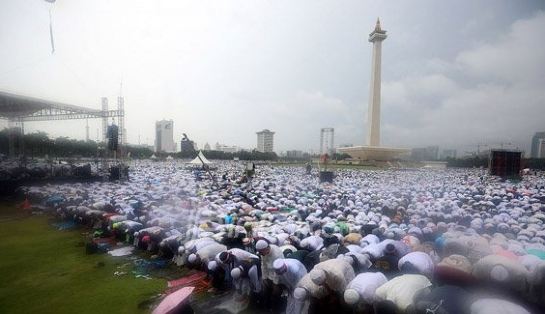 Jutaaan Umat Muslim Turun dalam Aksi Bela Islam Jilid 3 - JPNN.com