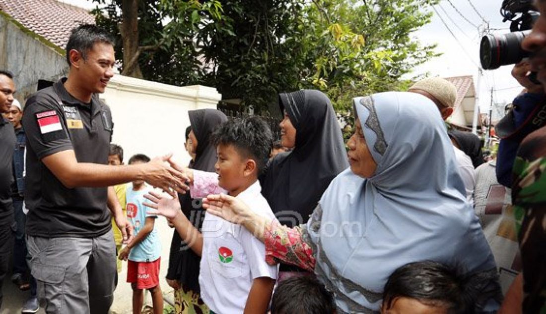 Agus Harimurti Yudhoyono Temui Warga Kebayoran Lama - JPNN.com