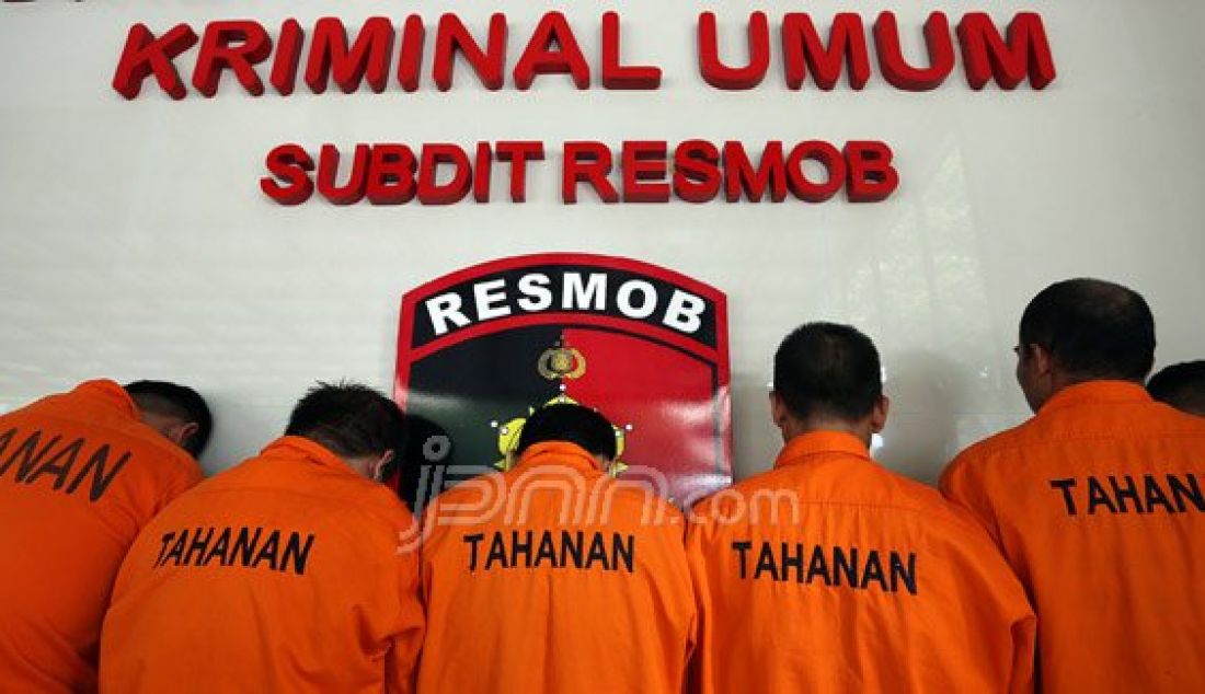 Resmob Polda Metro Jaya Gelar Barang Bukti - JPNN.com