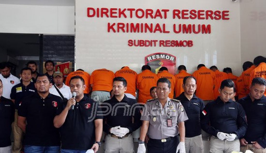 Resmob Polda Metro Jaya Gelar Barang Bukti - JPNN.com