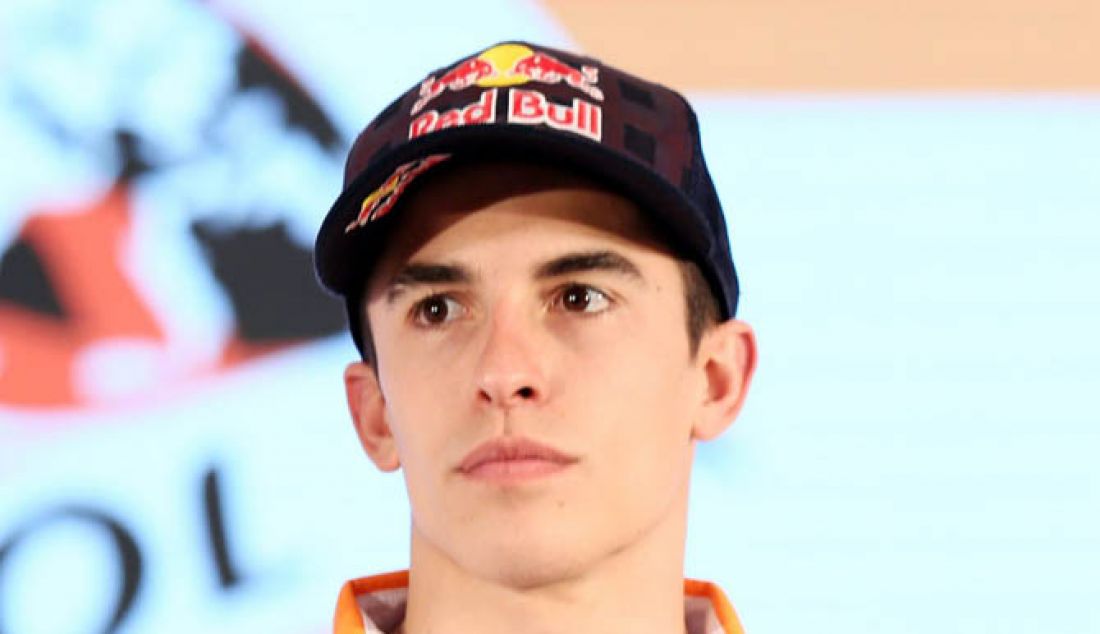 Marc marquez saat Repsol Honda Team Launching di JIExpo Kemayora, Jakarta, Jumat (3/2). - JPNN.com