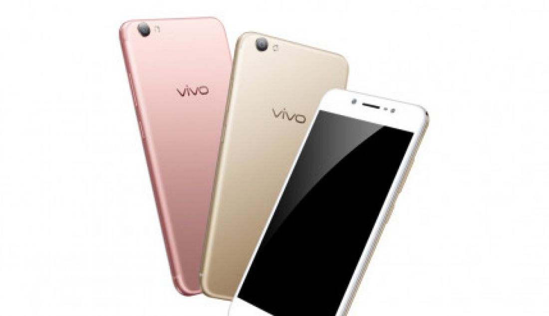 Vivo V5s tersedia dalam dua varian warna; Rose Gold dan Crown Gold. - JPNN.com