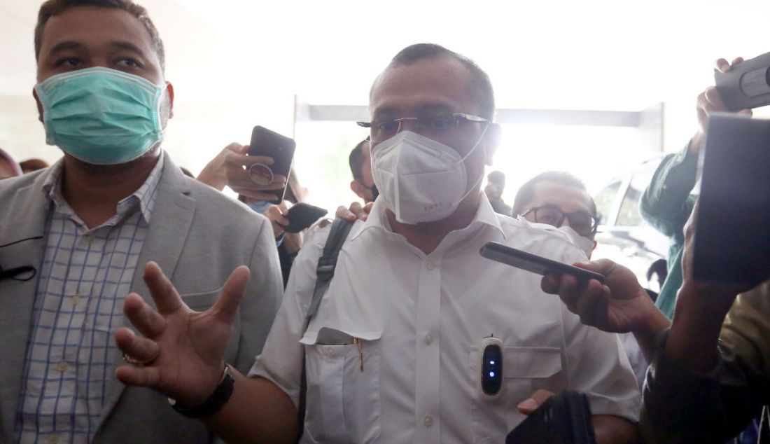 Ferdinand Hutahaean saat mendatangi Gedung Bareskrim Polri, Jakarta, Senin (10/1). - JPNN.com