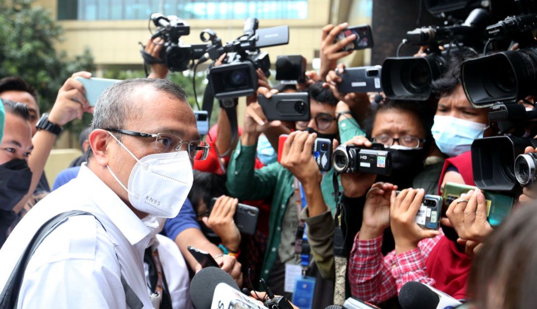 Ferdinand Hutahaean saat mendatangi Gedung Bareskrim Polri, Jakarta, Senin (10/1). Ferdinand diperiksa sebagai saksi kasus ujaran kebencian mengandung unsur suku, agama, ras, dan antargolongan (SARA). - JPNN.com