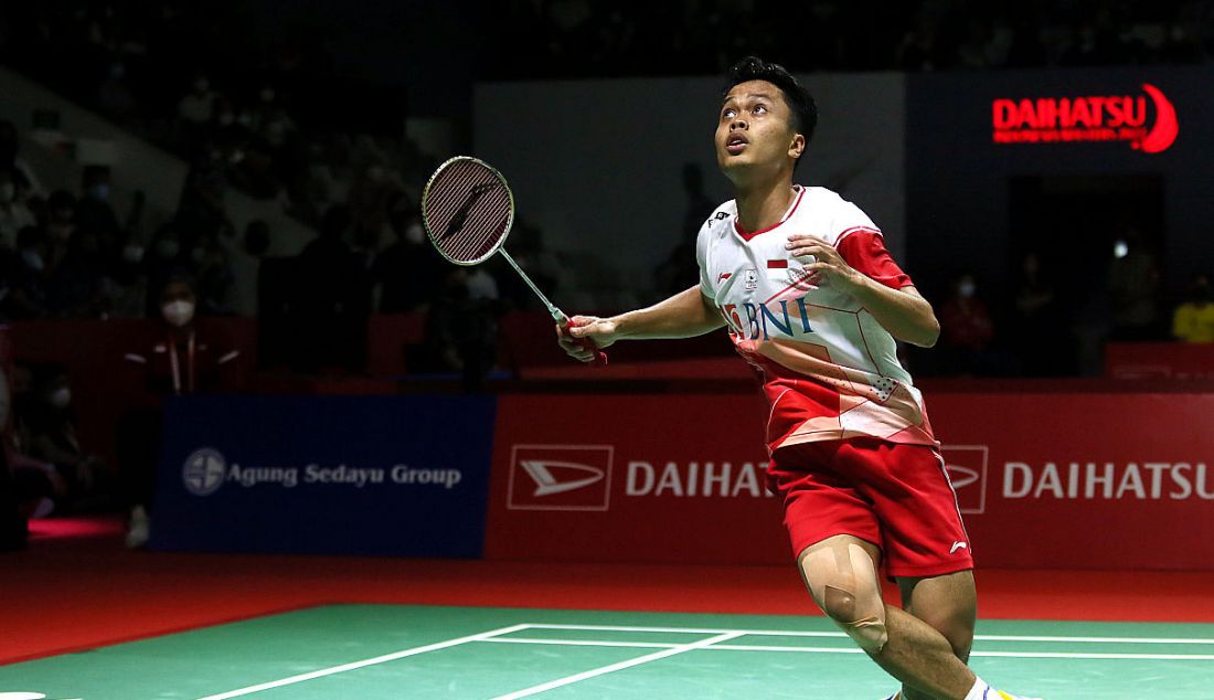 Tunggal putra Indonesia Anthony Sinisuka Ginting. - JPNN.com