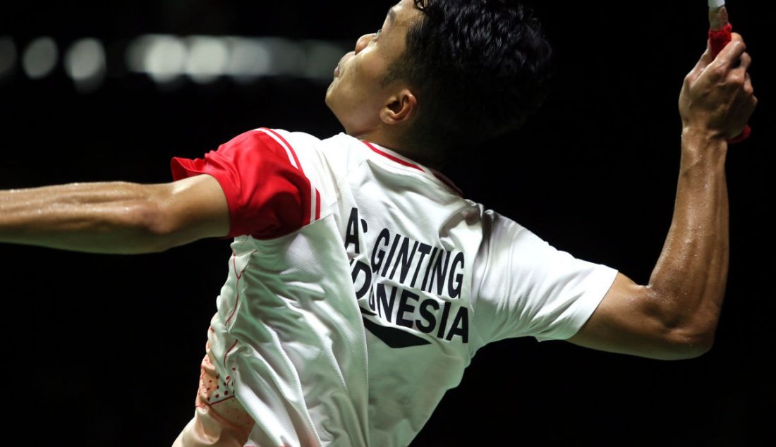 Semifinalis Indonesia Masters 2022 Anthony Sinisuka Ginting. - JPNN.com