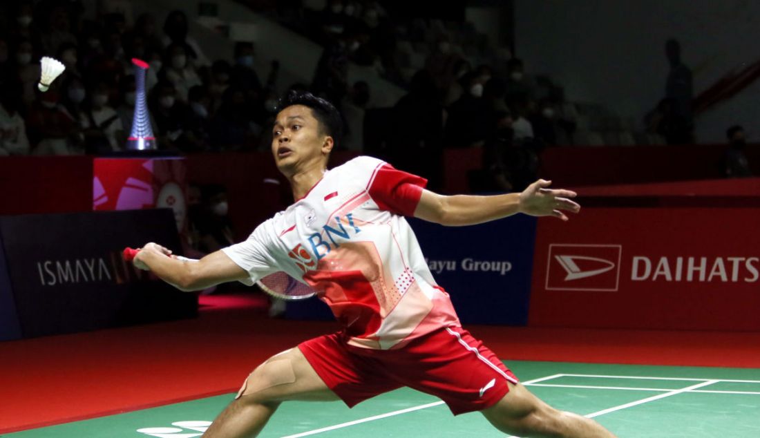 Tunggal putra Indonesia Anthony Sinisuka Ginting. - JPNN.com