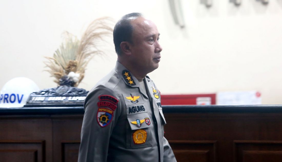 Itwasum Polri Komjen Agung Budi Maryoto menghadiri sidang etik Irjen Ferdy Sambo di Ruang Sidang KKEP Gedung TNCC Mabes Polri, Jalan Trunojoyo, Jakarta Selatan, Kamis (25/8). - JPNN.com