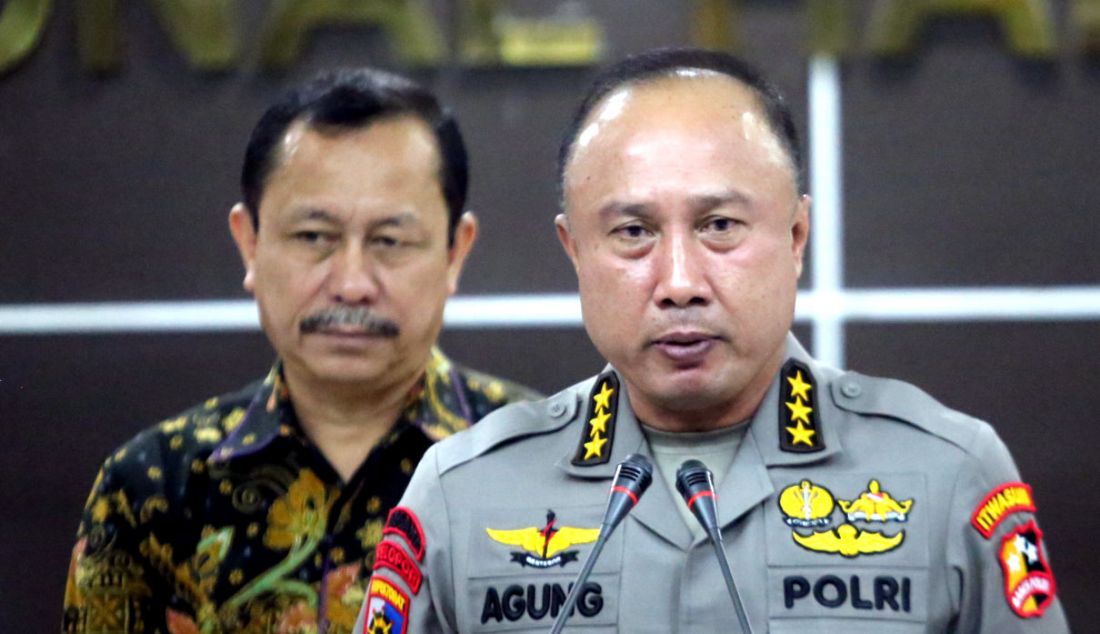 Irwasum Komjen Agung Budi Maryoto saat penyerahan hasil investigasi Komnas HAM perihal pembunuhan Brigadir J, di kantor Komnas HAM, Kamis (1/9). - JPNN.com