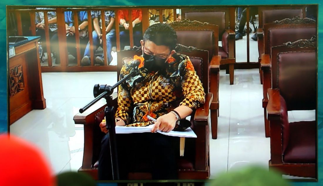 Terdakwa kasus pembunuhan berencana terhadap Brigadir Nofriansyah Yosua Hutabarat atau Brigadir, Ferdy Sambo di Pengadilan Negeri Jakarta Selatan, Jakarta, Senin (17/10). - JPNN.com