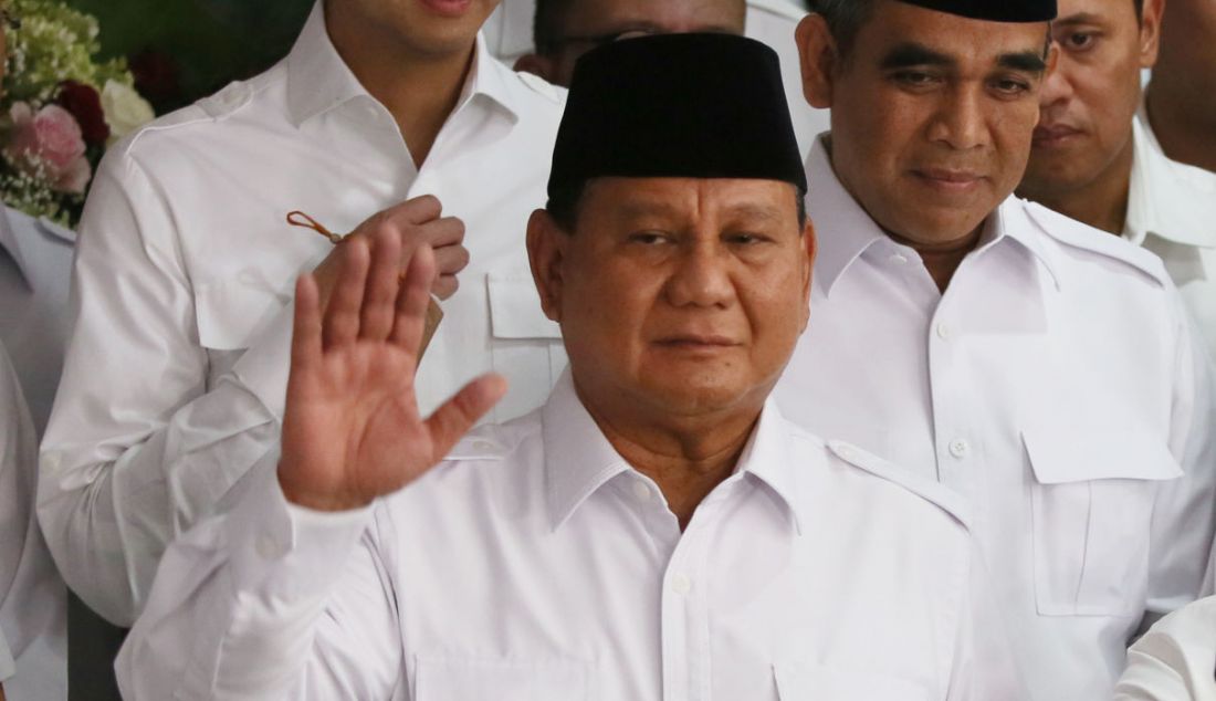 Ketua Umum Partai Gerindra Prabowo Subianto saat peresmian Sekretariat Bersama Gerindra-PKB, Jakarta, Senin (23/1). - JPNN.com