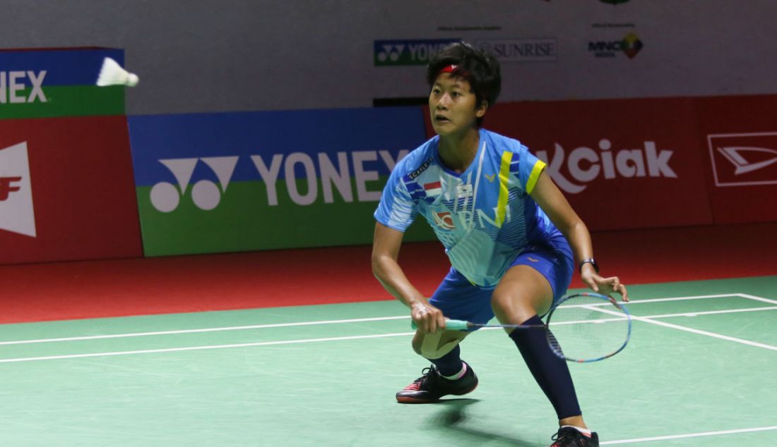 Tunggal putri Indonesia Putri Kusuma Wardani di 16 Besar Daihatsu Indonesia Masters 2023. - JPNN.com