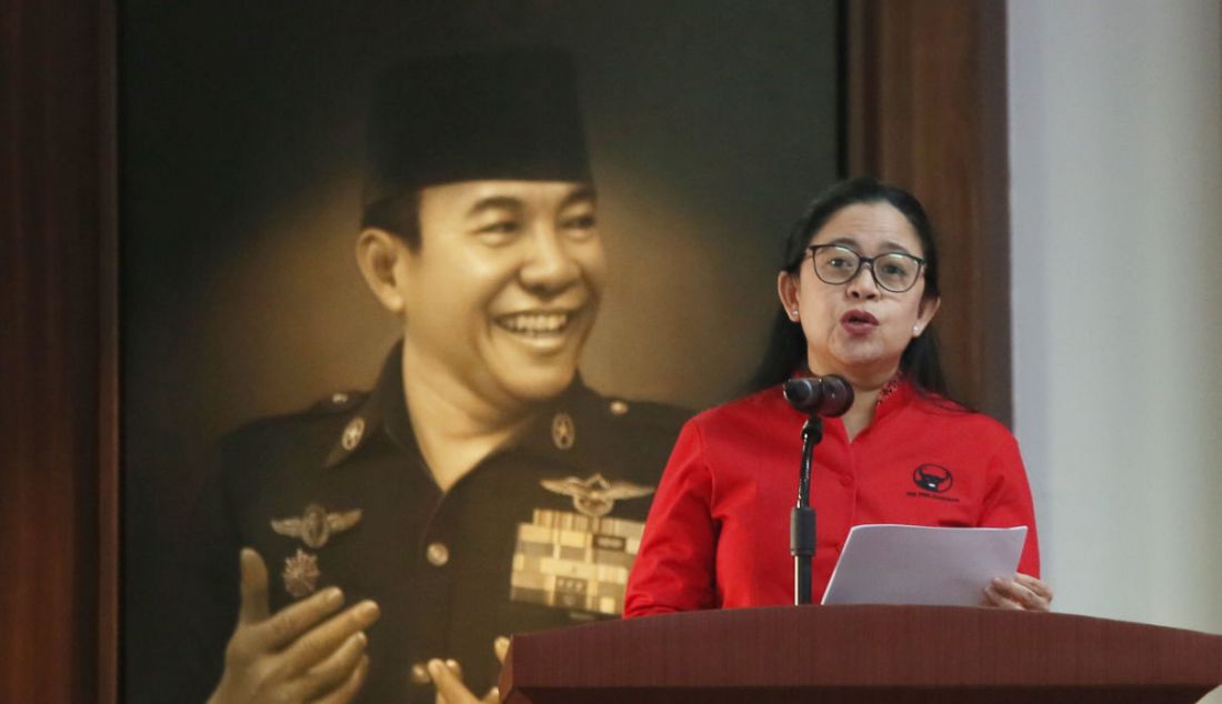 Ketua DPP PDIP Puan Maharani saat penutupan Rakernas III PDIP, Jakarta, Kamis (8/6). - JPNN.com