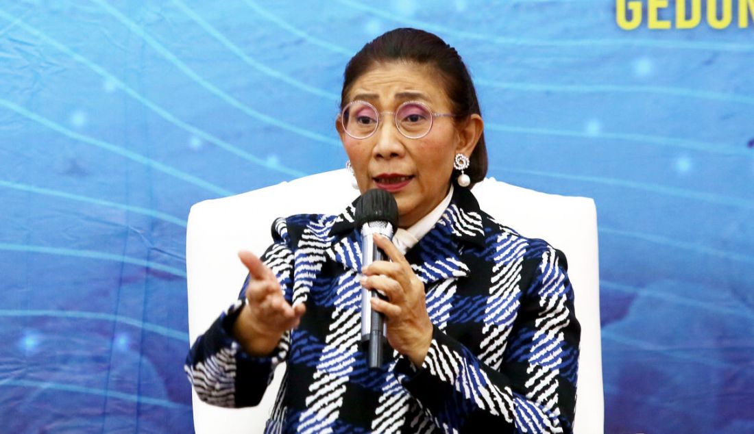 Mantan Menteri Kelautan dan Perikanan Susi Pudjiastuti. - JPNN.com