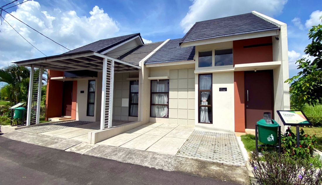 Rumah tipe Senna di Karawang Green Village 3 (KGV3). Citanusa Group menghadirkan KGV3 sebagai kawasan hunian satu-satunya di Karawang Timur yang mengusung konsep “Kids Friendly”. - JPNN.com