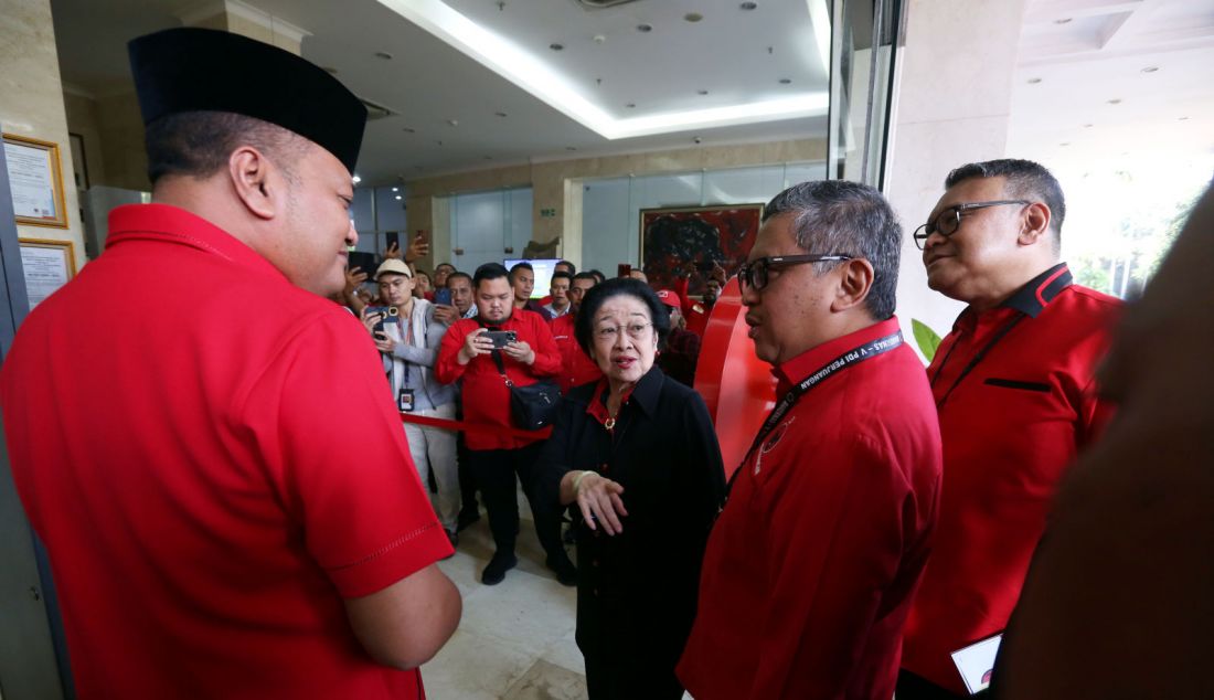 Ketua Umum PDI Perjuangan Megawati Soekarnoputri di Kantor DPP PDI Perjuangan, Jakarta, Rabu (14/8). - JPNN.com