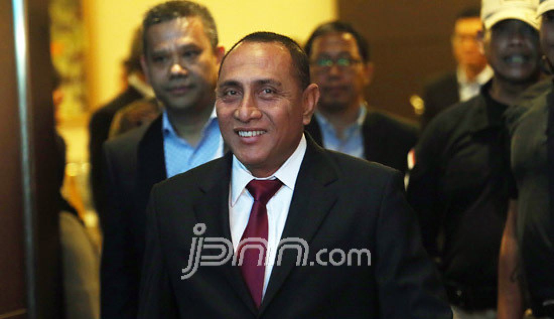 Ketua Umum Persatuan Sepakbola Seluruh Indonesia (PSSI), Edy Rahmayadi. - JPNN.com