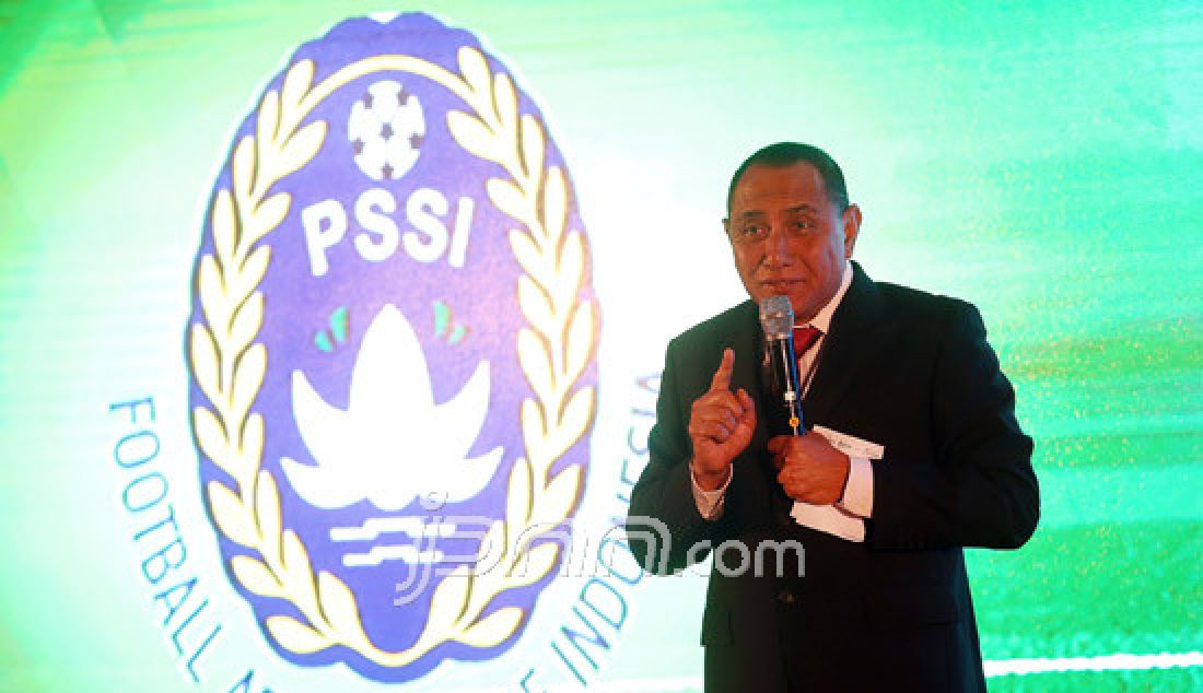 Ketua Umum Persatuan Sepakbola Seluruh Indonesia (PSSI), Edy Rahmayadi. - JPNN.com