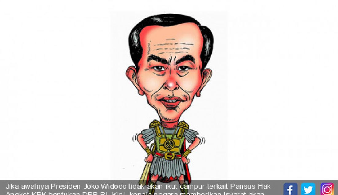 Jika awalnya Presiden Joko Widodo tidak akan ikut campur terkait Pansus Hak Angket KPK bentukan DPR RI. Kini, kepala negara memberikan isyarat akan mengambil posisi tegas pada waktu dan momentum yang tepat. - JPNN.com