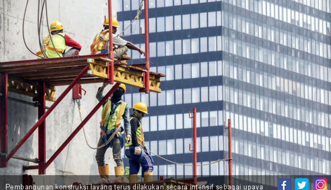 Pembangunan konstruksi layang terus dilakukan secara intensif sebagai upaya percepatan penyelesaian pembangunan MRT Jakarta. - JPNN.com