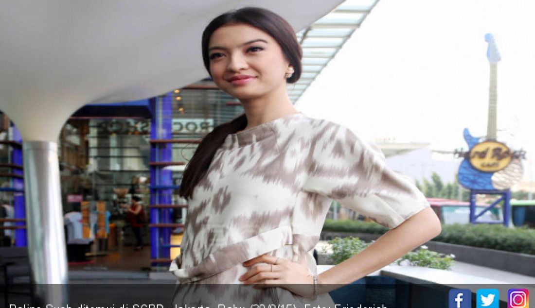 Raline Syah ditemui di SCBD, Jakarta, Rabu (30/9/15). - JPNN.com