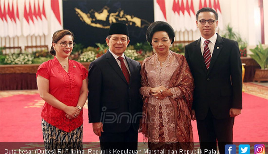 Duta besar (Dubes) RI Filipina, Republik Kepulauan Marshall dan Republik Palau Sinyo Harry Sarundajang. - JPNN.com