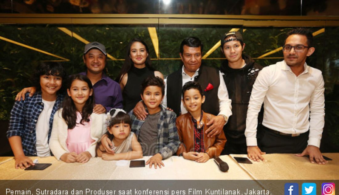 Pemain, Sutradara dan Produser saat konferensi pers Film Kuntilanak, Jakarta, Jumat (23/2). - JPNN.com