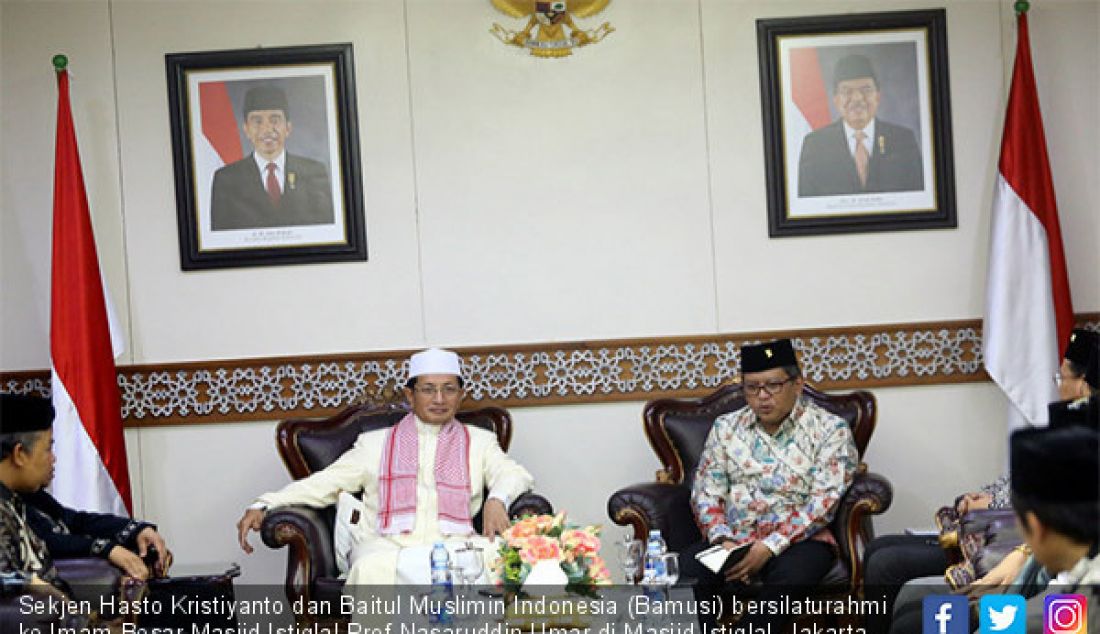 Dirikan Masjid, PDIP Undang Imam Besar Masjid Istiqlal