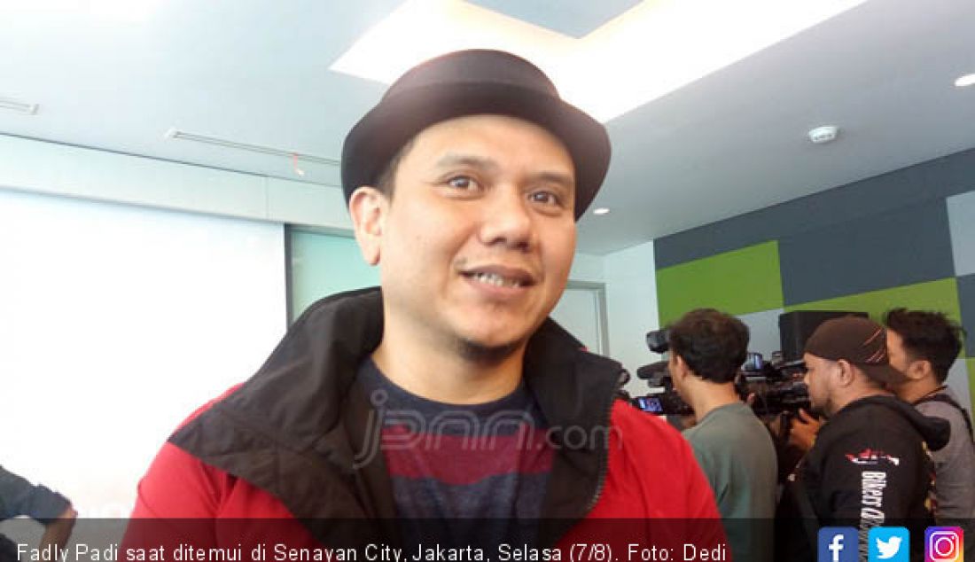 Fadly Padi saat ditemui di Senayan City, Jakarta, Selasa (7/8). - JPNN.com