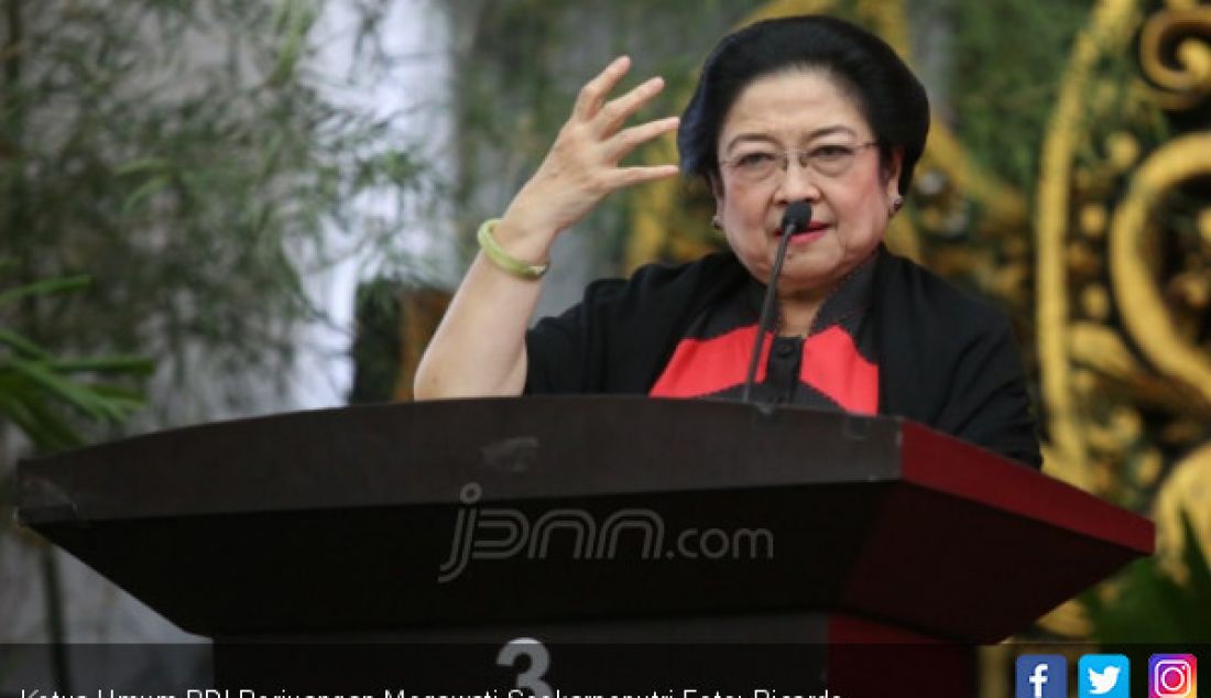 Ketua Umum PDI Perjuangan Megawati Soekarnoputri - JPNN.com