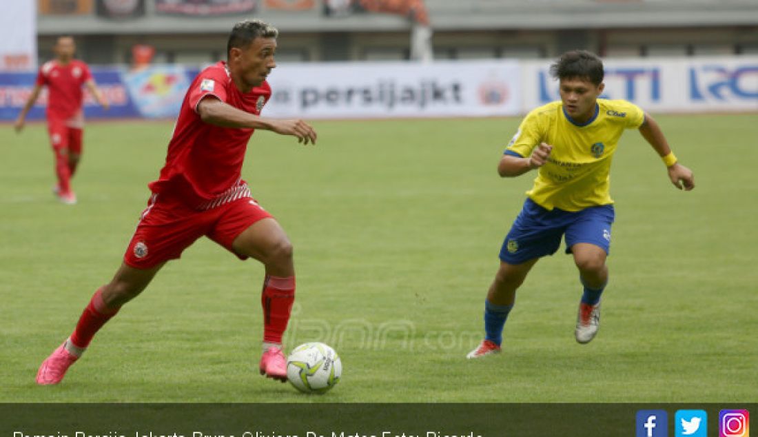 Pemain Persija Jakarta Bruno Oliviera De Matos - JPNN.com