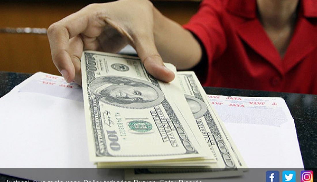 Ilustrasi Kurs mata uang Dollar terhadap Rupiah. - JPNN.com