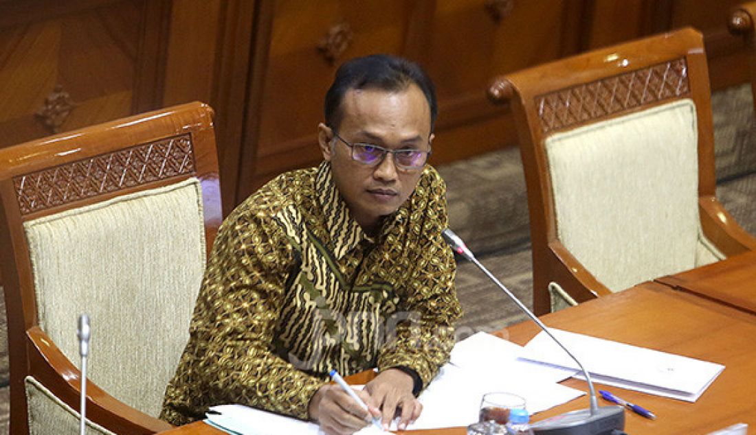 Capim KPK Sigit Danang Joyo mengikuti uji kepatutan dan kelayakan Capim KPK di Gedung DPR, Jakarta, Rabu (11/9). - JPNN.com