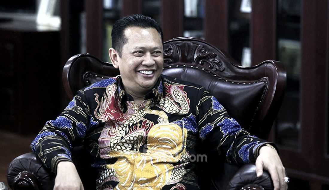 Ketua MPR Bambang Soesatyo saat mengadakan rapat Pimpinan MPR, Jakarta, Rabu (9/10). Rapat membahas persiapan pelantikan Presiden dan Wapres, alat kelengkapan MPR, pembagian tugas pimpinan MPR serta anggaran MPR 2019-2020. - JPNN.com