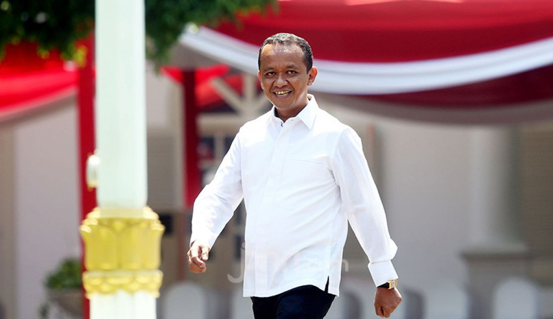 Bahlil Lahadalia saat tiba di Istana Negara, Jakarta, Selasa (22/10). - JPNN.com