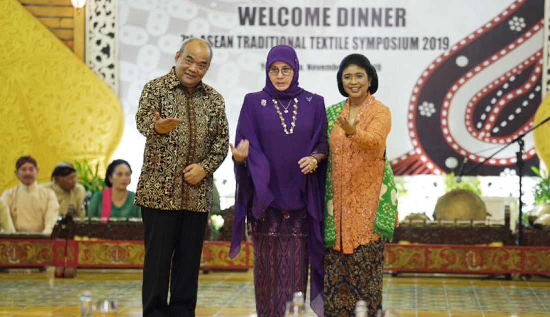 G.K.B.R.P.A.A. Paku Alam menyambut kedatangan delegasi negara ASEAN.Yogyakarta mewakili Indonesia menjadi tuan rumah Symposium Traditional Textile Arts Society of South East Asia (TTASSEA), yang berlangsung dari tanggal 5-8 November 2019. - JPNN.com