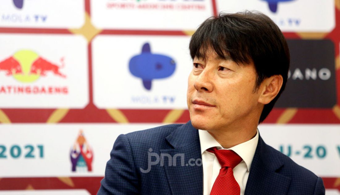 Pelatih Timnas Indonesia Shin Tae Yong. - JPNN.com