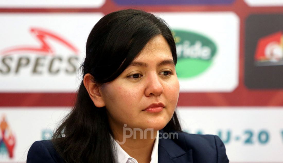 Sekjen PSSI Ratu Tisha Destria. - JPNN.com