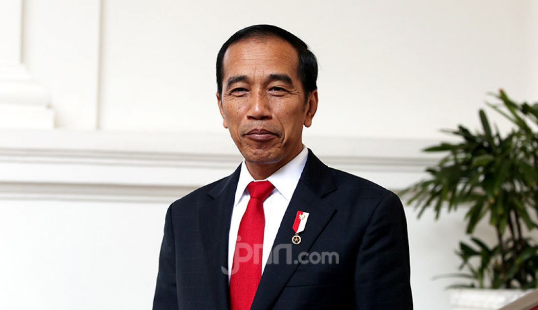 Presiden Joko Widodo di Istana Merdeka. - JPNN.com