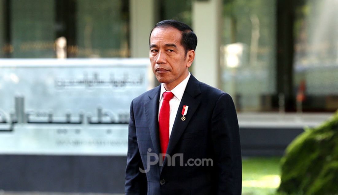 Presiden Joko Widodo di Istana Merdeka. - JPNN.com