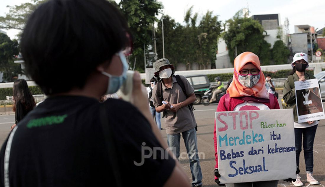 Massa yang tergabung dalam 