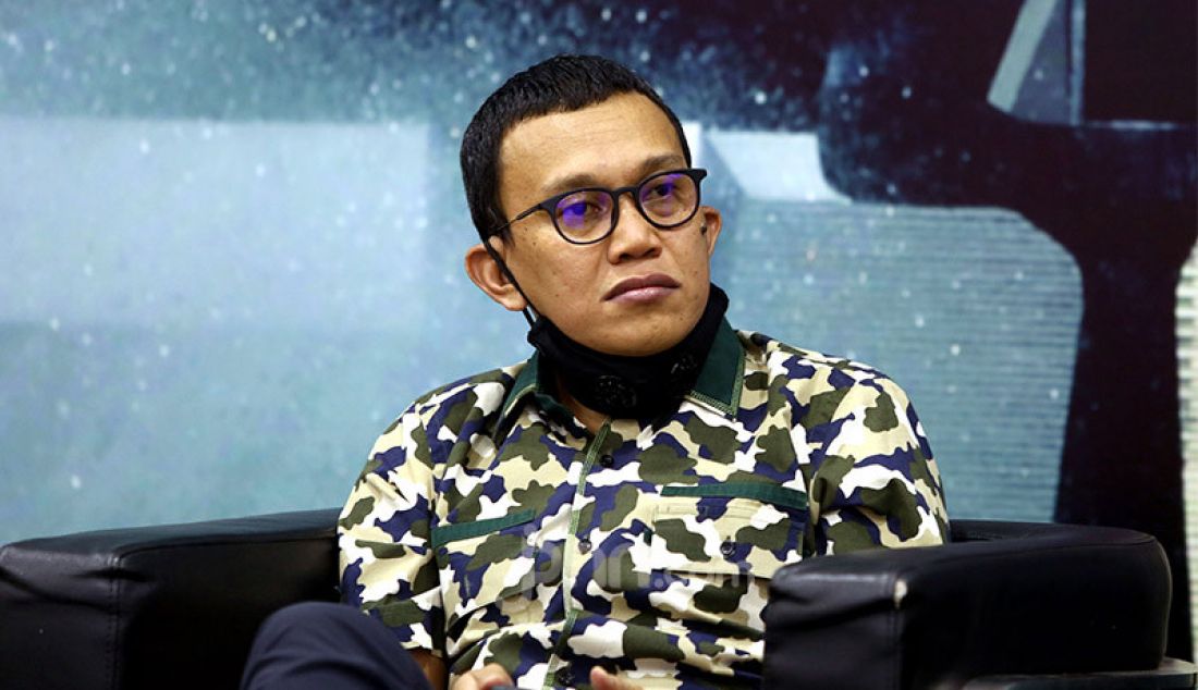 Anggota Fraksi PKB DPR Abdul Kadir Karding menjadi pembicara pada diskusi Polemik Lobster: Untungkan Rakyat atau Pengusaha?, Jakarta, Kamis (16/7). - JPNN.com