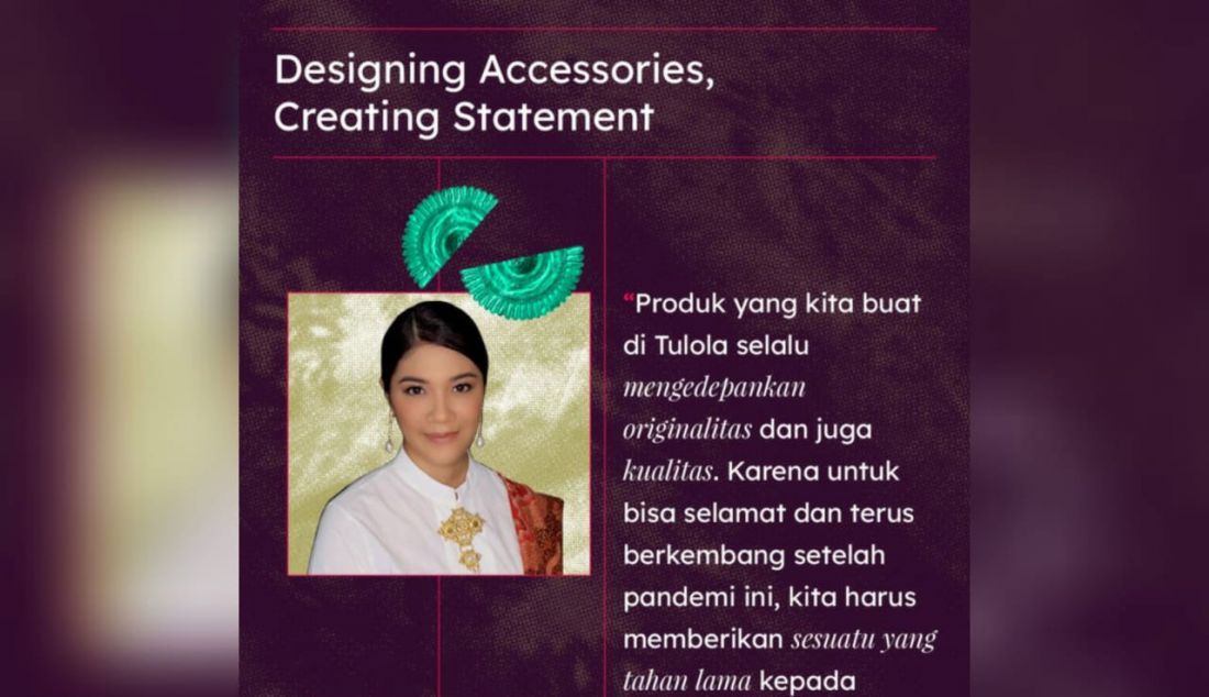 Beberapa kutipan dan quote terbaik dari tokoh-tokoh yang ikut serta dalam Nusantara Fashion Festival 2020 - JPNN.com
