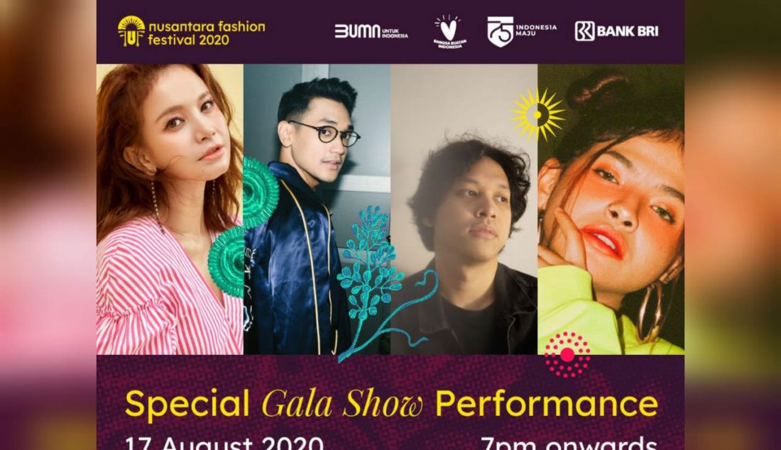 Special Gala Show Performance di acara Nusantara Fashion Festival diramaikan artis-artis terbaik tanah air. - JPNN.com